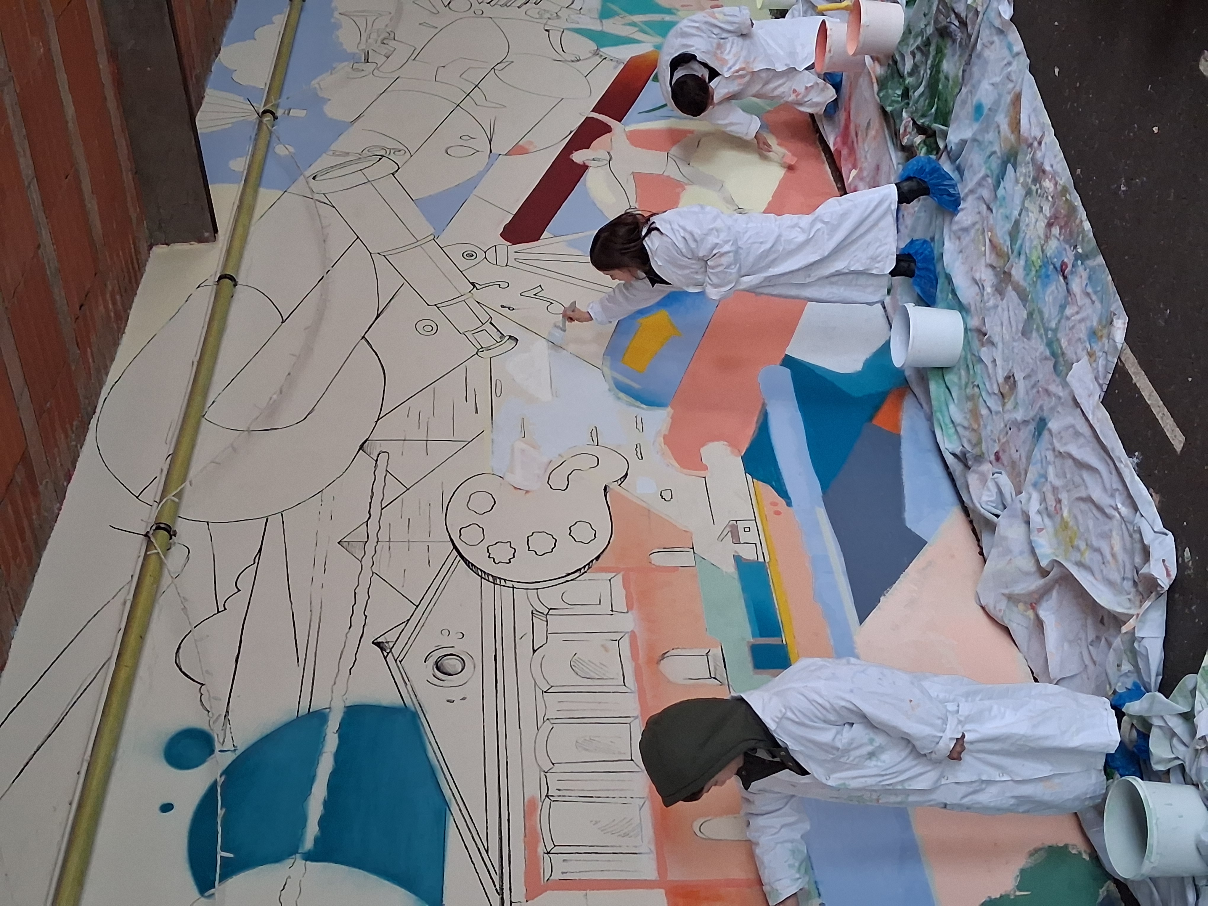 Notre école prend des couleurs ! Image