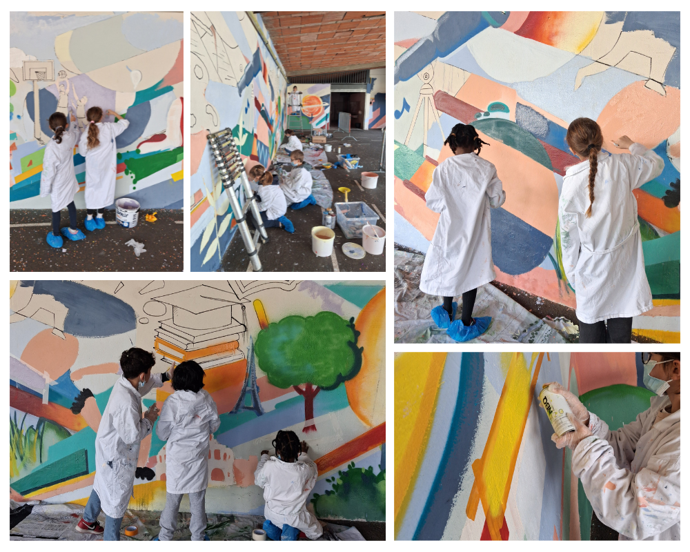 Notre école prend des couleurs ! Image