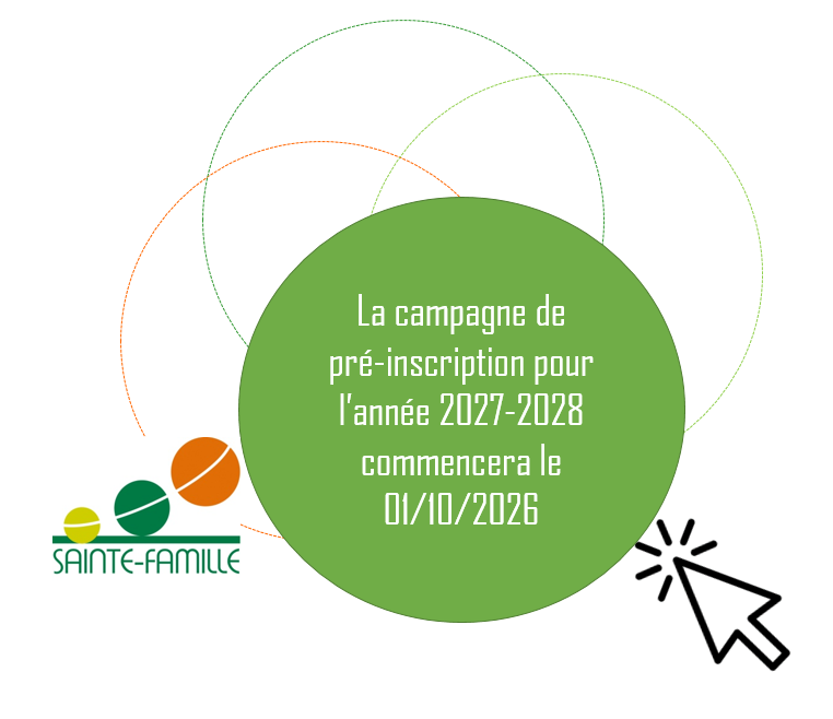 Pré-inscriptions 2027-2028 Image